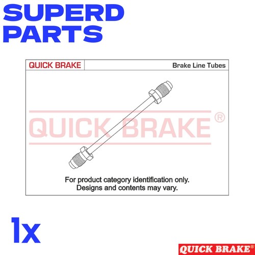Brake pipe hose copper rear - rear, r