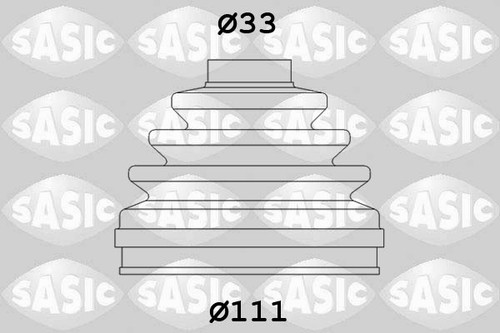 Sasic 2933993 bellow set - sasic,
