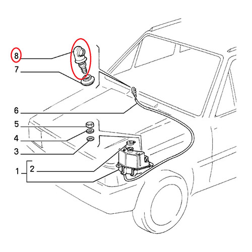 Windshield wiper water - wiper,