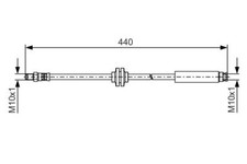 New Brake Hose for PEUGEOT
