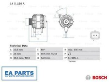 Alternator for CITROËN FIAT